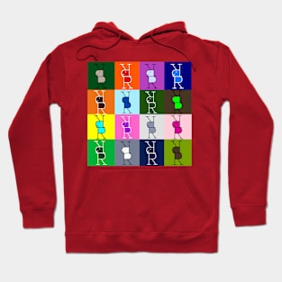 Letter R, the pattern 7 Hoodie